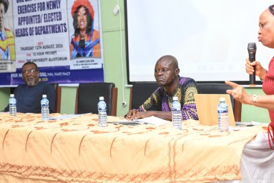 UNIZIK Holds Orientation Workshop for Newly Elected and Appointed Heads of Departments