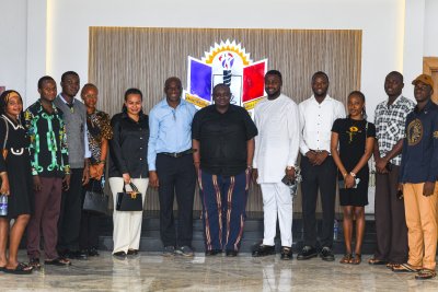 UNIZIK VC Receives Newly Elected SUG Executives, Pledges Stronger Partnership on Student Welfare
