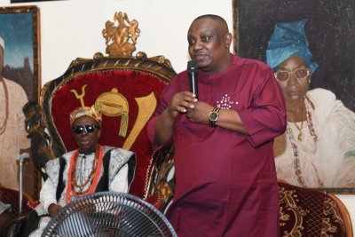 UNIZIK Vice Chancellor Pays Homage to Awka Monarch, Seeks Royal Blessing and Stronger Community Ties