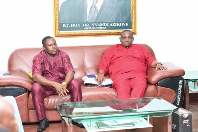 UNIZIK VC reiterates commitment to administrative excellence as Nzuko Nkwerre Pays Courtesy Visit